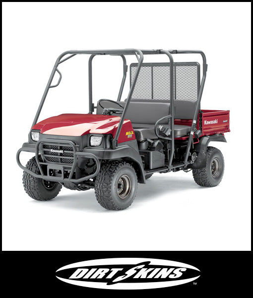 Dirtskins - 2008 Kawasaki Mule 3010 Shock Covers – DirtSkins