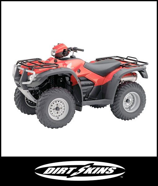Dirtskins - 2007-2008 Honda TRX 500 FM / FE / Foreman / ES Shock Covers