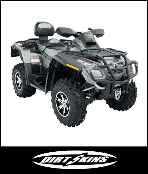 Dirtskins - 2008 Bombardier Outlander 800 MAX Shock Covers