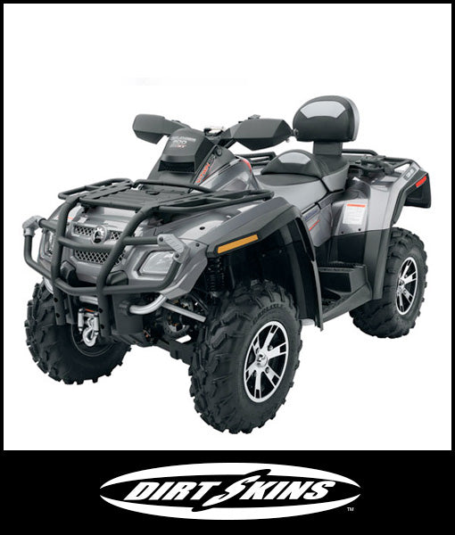 Dirtskins - 2008 Bombardier Outlander 800 Fox Shock Covers