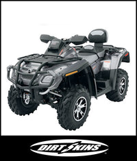 Dirtskins - 2008 Bombardier Outlander 800 Fox Shock Covers