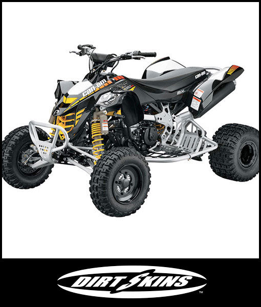 Dirtskins - 2008 Bombardier DS450 Shock Covers