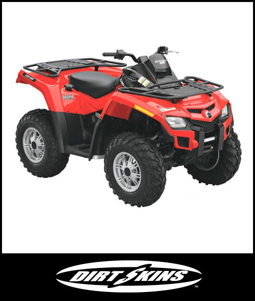 Dirtskins - 2008 Bombardier Outlander 650 Shock Covers