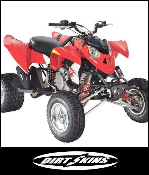 Dirtskins - 2008 Polaris Outlaw 450MRX Shock Covers