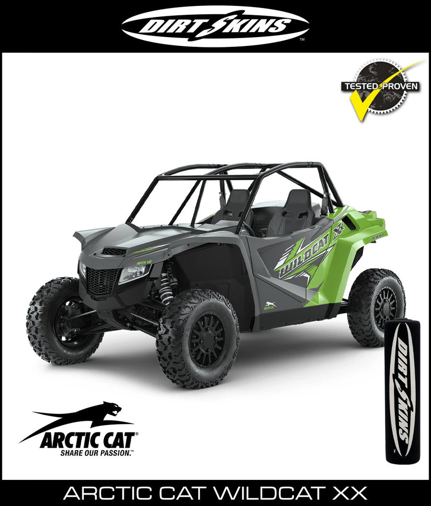 Dirtskins Arctic Cat Wildcat XX Shock Covers | Schampa – DirtSkins